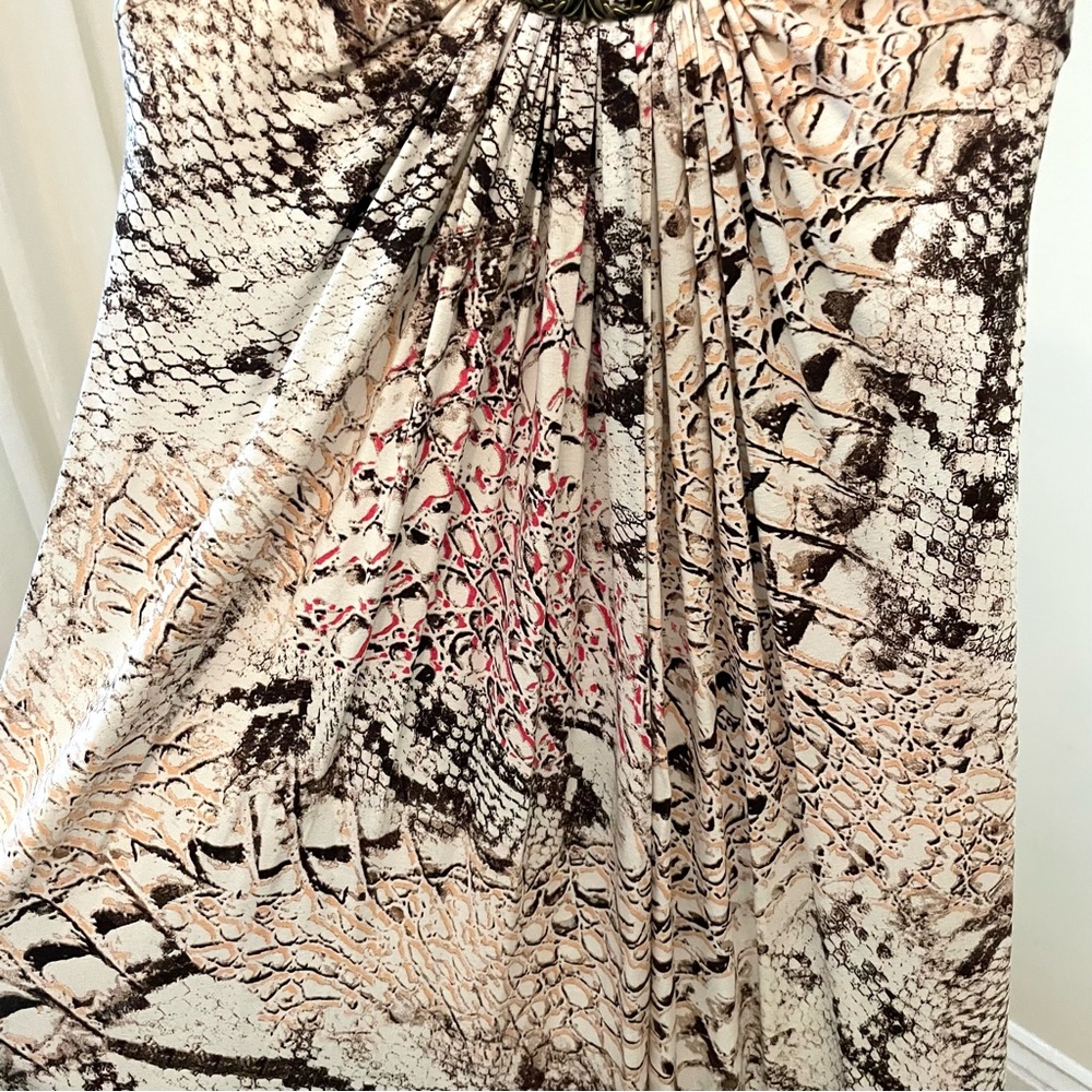 SKY Women’s Strapless Animal
Print Maxi Dress Size Small - Picture 8 of 10